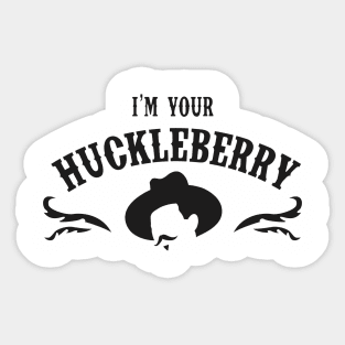 Huckleberry Sticker